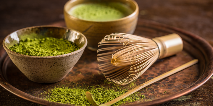 Matcha whisk - power-drink-tray-spoon